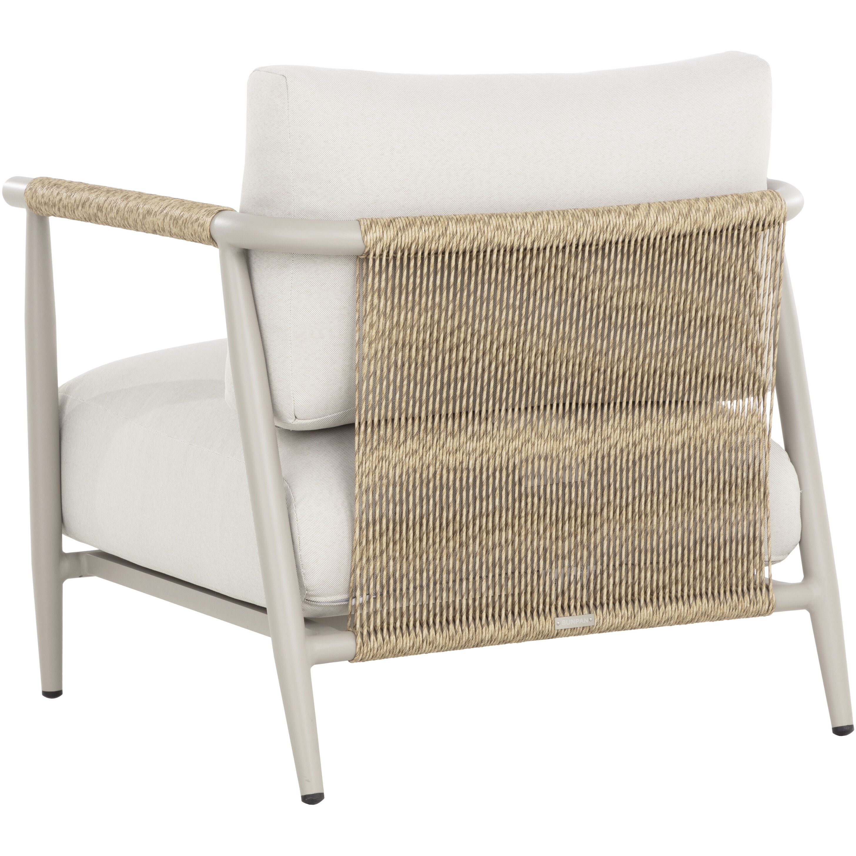Muros Greige / Palazzo Cream Outdoor Lounge Chair